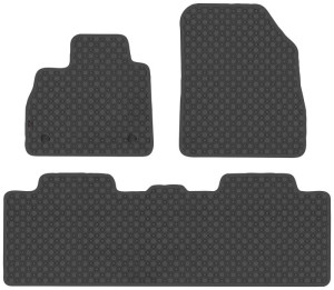 Renault Espace V 5os 2015- Dywaniki CZARNE