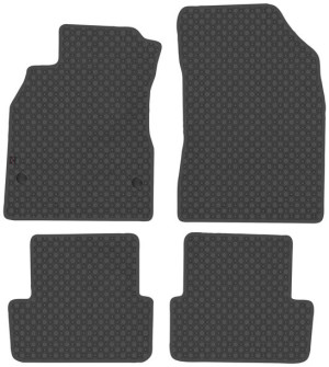 Renault Fluence 2010-2016 Dywaniki CZARNE