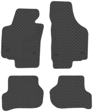 Seat Altea 2008-2015 Dywaniki CZARNE
