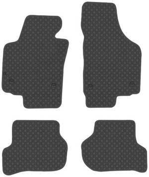 Seat Leon II 2008-2012 Dywaniki CZARNE