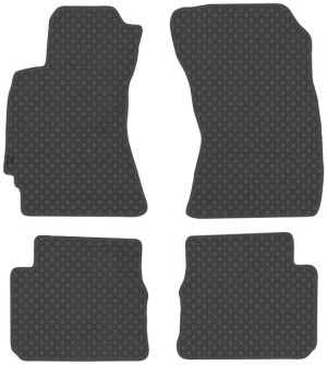 Subaru Forester III 2008-2013 Dywaniki CZARNE