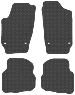 VW Polo IV 2001-2009 Dywaniki CZARNE