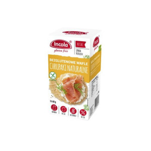Bezglutenowe Chrupaki Naturalne "Gluten-free Natural Crisps" 60g Incola
