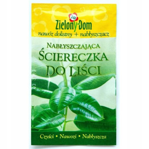 Chusteczka pielęgnująca do liści, ściereczka