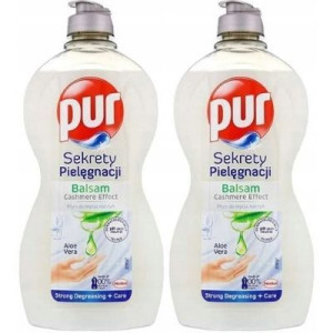Pur Sekrety Pielęgnacji Aloe Vera Płyn Naczyń 2x 1,2L