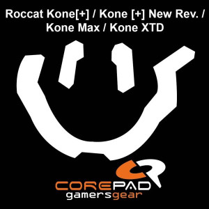 2 x CorePad Ślizgacze do Roccat Kone + Plus, XTD