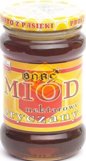 Miód Gryczany 400G 12 sztuk odporność NATURA pszczoły
