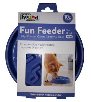Outward Hound Fun Feeder Mini Miska niebieska [67830]