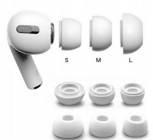Gumki Nakładki Douszne Do Apple Airpods Pro S M L
