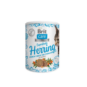 Brit Care Cat Snack Superfruits Przysmak Dla Kotów Śledź 100 g