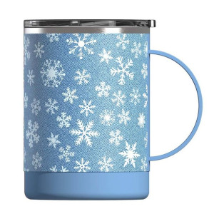 Kubek termiczny  z uchwytem Ultimate 360 ml Asobu - snowflakes