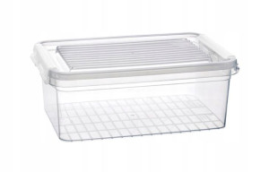 Pojemnik Pudełko Z Pokrywą Organizer 2,8l Skrzynia