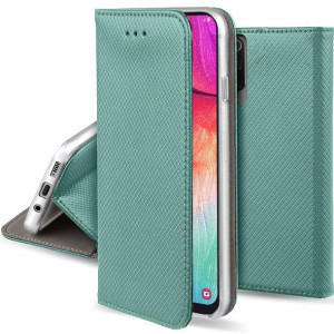 Etui XIAOMI REDMI NOTE 9 portfel z klapką Flip Magnet miętowe