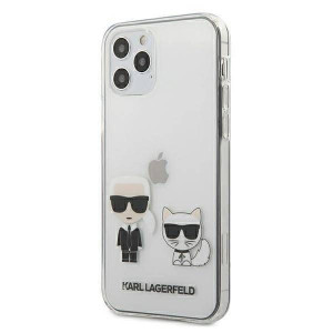 Karl Lagerfeld KLHCP12MCKTR iPhone 12 Pro / iPhone 12 hardcase Transparent