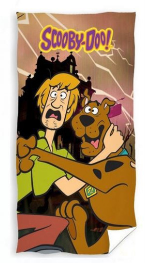 Ręcznik dziecięcy kąpielowy licencyjny 70x140 scooby wzór 6