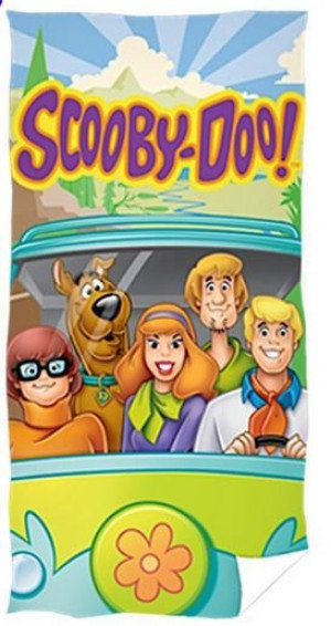 Ręcznik dziecięcy kąpielowy licencyjny 70x140 scooby wzór 7