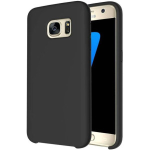 Etui SAMSUNG GALAXY S7 Silicone case elastyczne silikonowe czarne