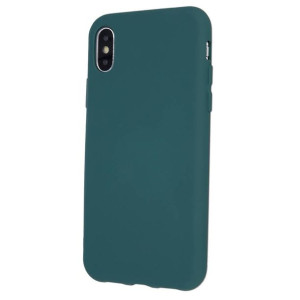 Etui MOTOROLA MOTO E7 POWER Silicone case elastyczne silikonowe ciemnozielo