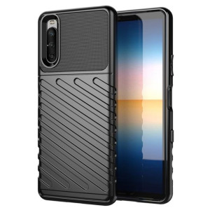 Etui Thunder Case Elastyczne Pancerne do Sony Xperia 10 III czarny