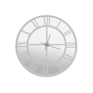 Zegar ścienny z Lustrem Loft 80 cm