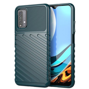 Etui Thunder Case Elastyczne Pancerne do Xiaomi Poco M3 / Redmi 9T zielony