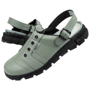 Klapki chodaki buty medyczne Abeba skóra [7365]