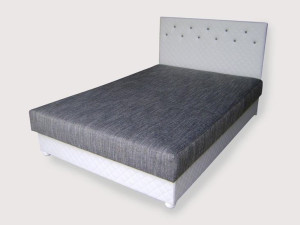 Łóżko tapicerowane 160x200 tapczan stelaż materac