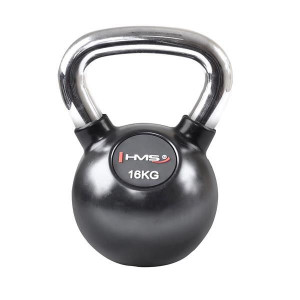 Kgc16 Uchwyt Chrom Ogumowany Kettlebell Żeliwny Hms