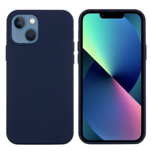 Etui IPHONE 13 MINI Silicone case elastyczne silikonowe granatowe