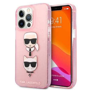 Karl Lagerfeld KLHCP13XKCTUGLP iPhone 13 Pro Max 6,7" różowy/pink hardcase