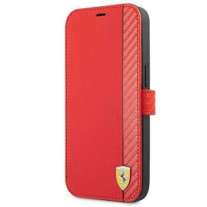 Ferrari FESAXFLBKP13MRE iPhone 13 6,1" czerwony/red book On Track Carbon St