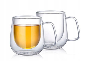 Zestaw Termiczna Szklanka Filiżanka 2x300ml