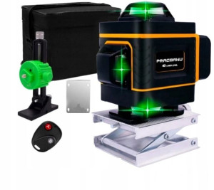 Laser Krzyżowy Poziomica 16 Liniowy Pracmanu 4d