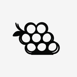Stojak na wino - Winogron