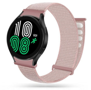 Tech-Protect NYLON Samsung WATCH 4 40/42/44/46 MM PEARL różowy