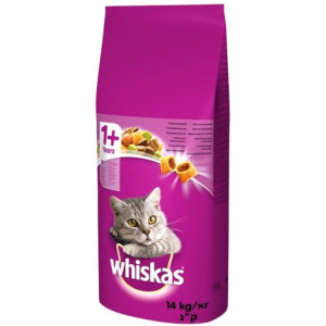 WHISKAS Adult karma dla kotów z jagnięciną 14kg