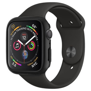 Spigen Thin Fit nakładka do Apple Watch Series 4/5/6/SE 44mm czarny