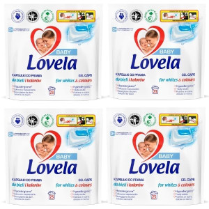 Lovela Kapsułki Uniwersalne Prania Dzieci 4x23szt
