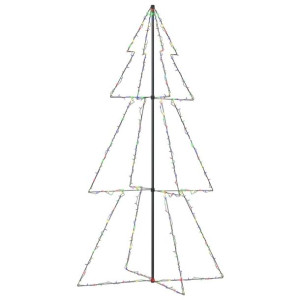 Ozdoba świąteczna w kształcie choinki, 300 LED, 120x220 cm