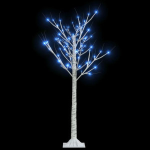 Wierzba z oświetleniem, 120 niebieskich LED, 1,2 m