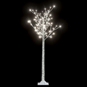 Wierzba z oświetleniem, 140 zimnych białych LED, 1,5 m