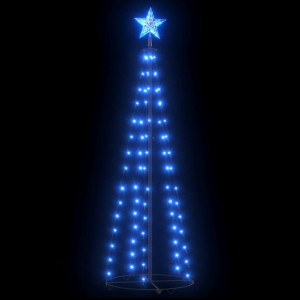 Ozdoba świąteczna w kształcie choinki, 84 LED, 50x150 cm