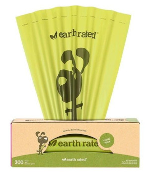 Woreczki Earth Rated ECO 300szt woreczków lawendowych - do zbierania odchod