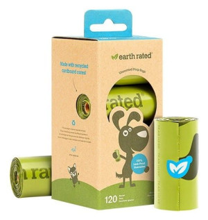Woreczki Earth Rated ECO 8 x 15szt woreczków bezzapachowych - do zbierania
