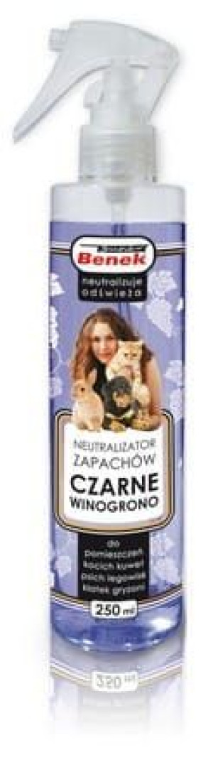 Benek Neutralizator Spray - Czarne winogrono 250ml