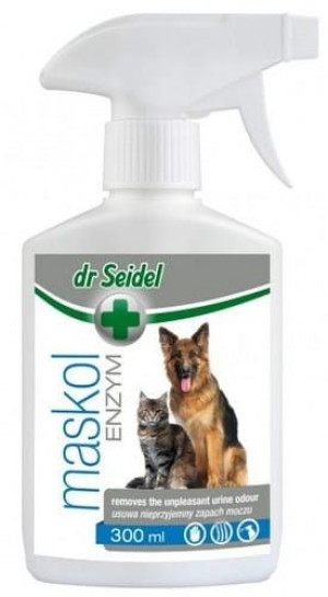 Dr Seidel Maskol Enzym - Płyn maskujący zapach moczu zwierząt - spray 300ml