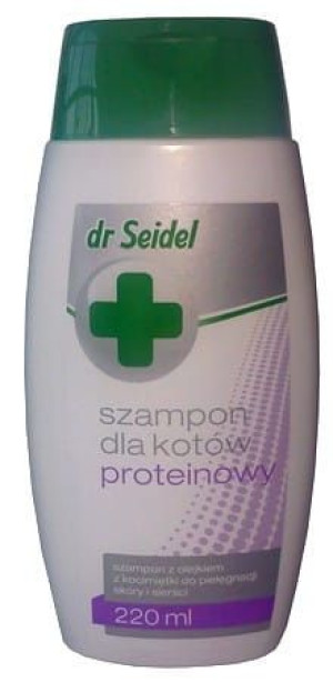 Dr Seidel Proteinowy szampon dla kotów 220ml