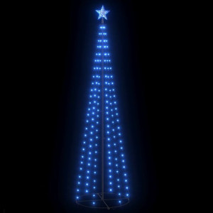 Ozdoba świąteczna w kształcie choinki, 136 LED, 70x240 cm
