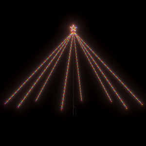 Choinka z lampek, wewn./zewn., 576 kolorowych diod LED, 3,6 m