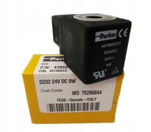 Cewka Parker 24VDC 9W FI 9,5/15 H=37,5mm 481865C2